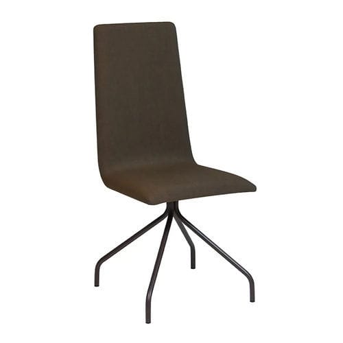 Sedia contemporanea - ARA H1 - DRESSY - da interno / in tessuto / in legno