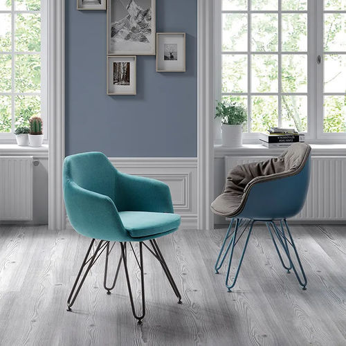 Sedia contemporanea - LAP 4051 - DRESSY - da interno / in tessuto / con supporto in metallo
