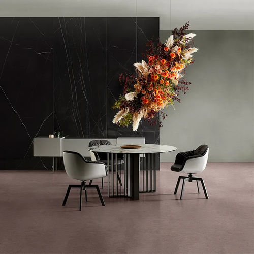 Sedia contemporanea - LAP 4054 - DRESSY - da interno / in tessuto / con supporto in metallo