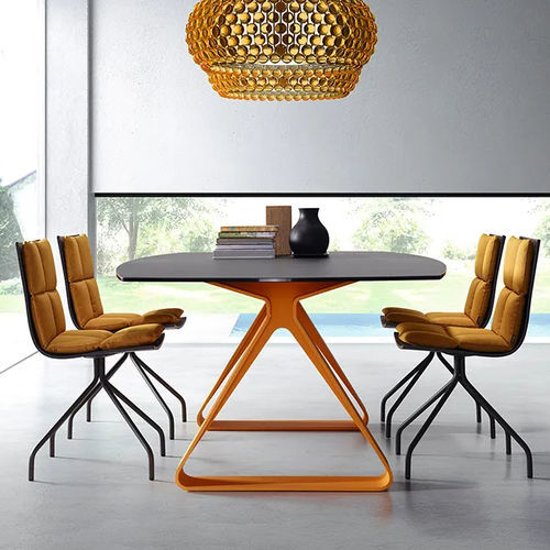 Sedia contemporanea - ARA B1 - DRESSY - da interno / in tessuto / in legno