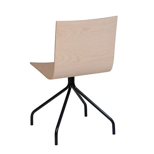 Sedia contemporanea - ARA B3 - DRESSY - da interno / in legno / con supporto in metallo