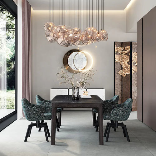 Tavolo contemporaneo - BERTIZ - DRESSY - in ceramica / con supporto in legno / rettangolare