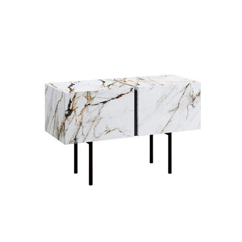 Credenza contemporanea - MILES H77 - DRESSY - in MDF / in metallo / in ceramica