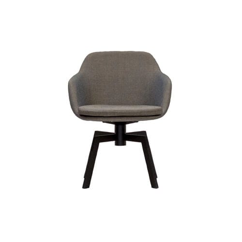 Sedia contemporanea - LAP 4055 - DRESSY - da interno / in tessuto / con supporto in metallo