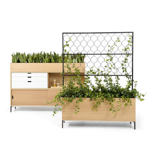 Fioriera in legno - NEAT - edsbyn - rettangolare / contemporanea / per ufficio