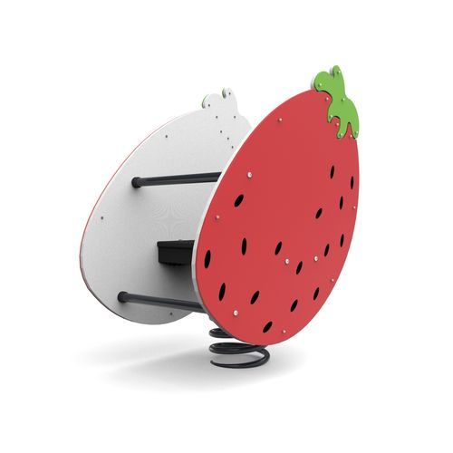 Gioco a molla in legno compensato - STRAWBERRY   - Free Kids s.c. - natura / monoposto