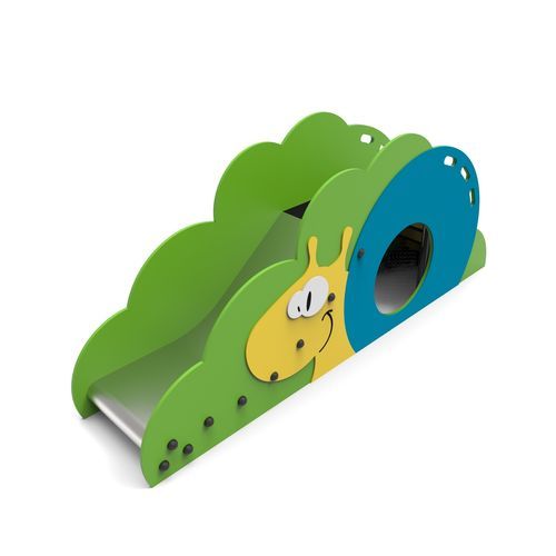 Scivolo dritto - SNAIL  - Free Kids s.c. - per parco giochi / in acciaio inossidabile / in HDPE