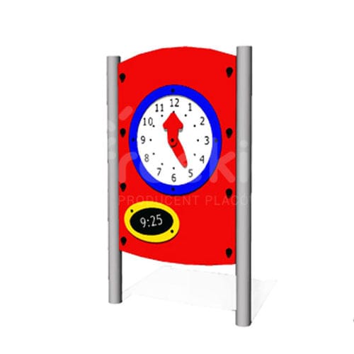 Pannello per attività ludiche in HPL - 0094008 - Free Kids s.c. - orologio