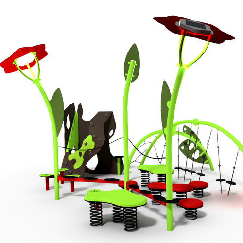 Percorso a ostacoli per parco giochi - FLORI POND  - Free Kids s.c. - da slalom / piattaforma / ad arco