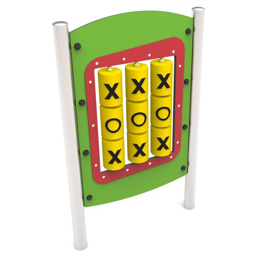 Pannello interattivo per parco giochi - TIC TAC TOE   - Free Kids s.c.