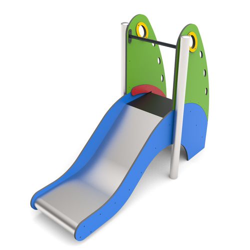Scivolo dritto - 0094010   - Free Kids s.c. - per parco giochi / in acciaio inossidabile