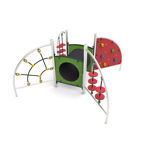 Struttura ludica per parco giochi - ELIPSO 4   - Free Kids s.c. - in HDPE / in acciaio galvanizzato / in HPL
