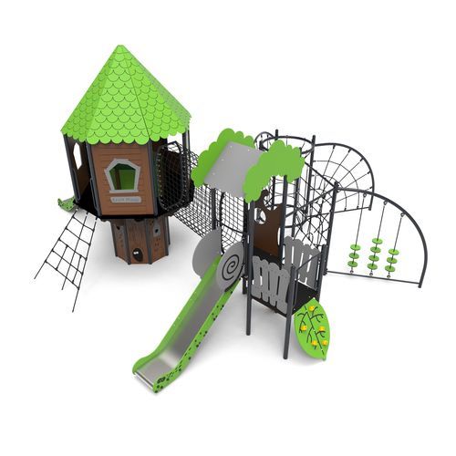 Struttura ludica per parco giochi - DND-13 - Free Kids s.c. - in metallo / in PEHD / modulare