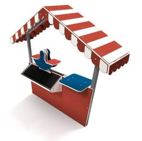 Struttura ludica per parco giochi - BOOTH   - Free Kids s.c. - per asilo nido / in PEHD / in metallo