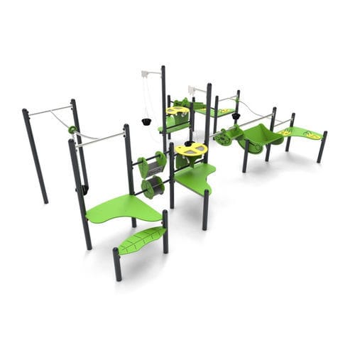 Struttura ludica per parco giochi - QUICKSAND 9  - Free Kids s.c. - in plastica / in metallo / modulare