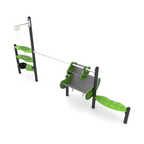 Struttura ludica per parco giochi - QUICKSAND 3 - Free Kids s.c. - in metallo / modulare