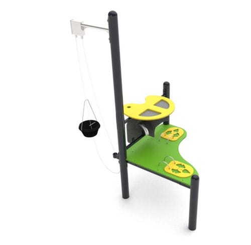 Gioco con sabbia e acqua in acciaio - QUICKSAND 1  - Free Kids s.c. - in HDPE / con catena