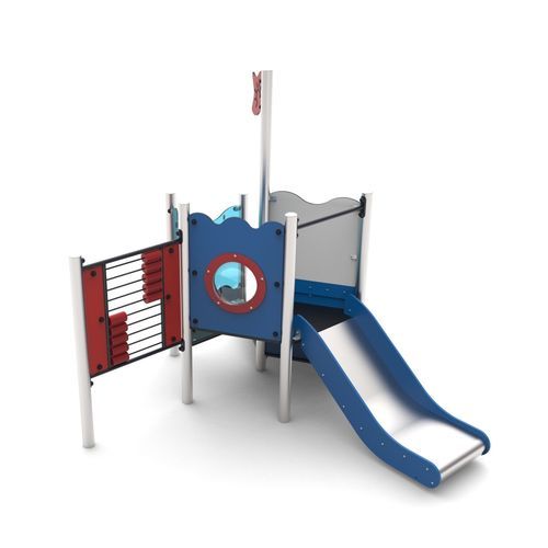 Struttura ludica per parco giochi - AHOY 11 - Free Kids s.c. - in metallo / in HDPE / in HPL