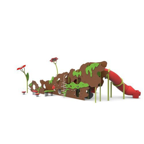 Struttura ludica per parco giochi - FLORI BOUGH     - Free Kids s.c. - per asilo nido / per enti locali / in HDPE