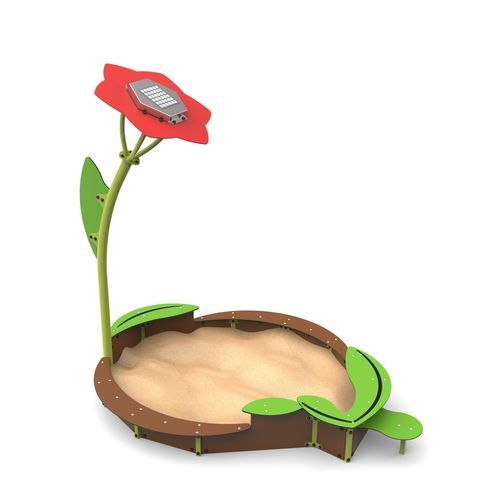 Vasca di sabbia per parco giochi - FLORI  - Free Kids s.c. - in lamiera