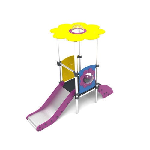 Scivolo dritto - MFI-01 - Free Kids s.c. - per parco giochi / in acciaio inossidabile / in HDPE