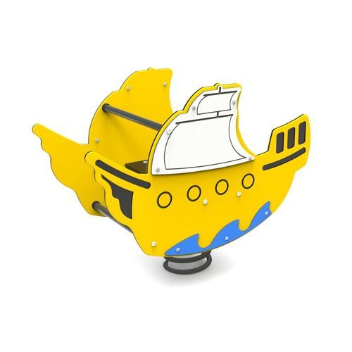 Gioco a molla in HDPE - SHIP   - Free Kids s.c. - in legno compensato / trasporto / monoposto