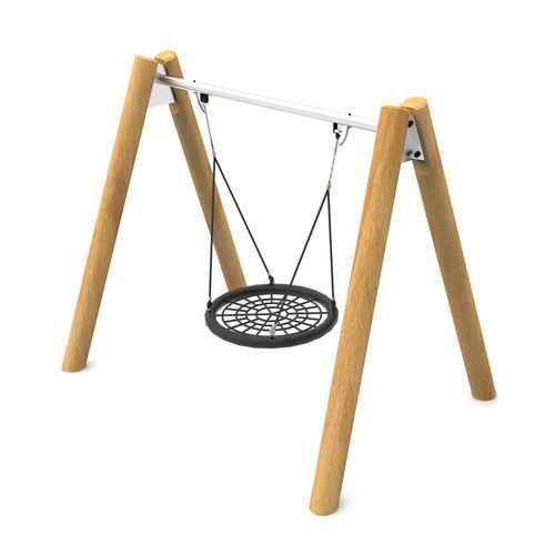 Altalena in legno - ROBIN BIRDNEST  - Free Kids s.c. - per parco giochi / a nido d’uccello / singola