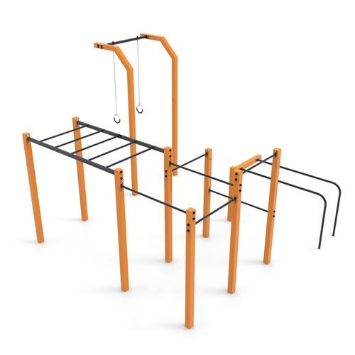 Attrezzature di street workout per fitness - P-015  - Free Kids s.c. - estensione / in metallo / da esterno