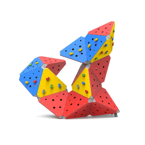 Roccia da arrampicata per parco giochi - TETRA 4  - Free Kids s.c. - da esterno
