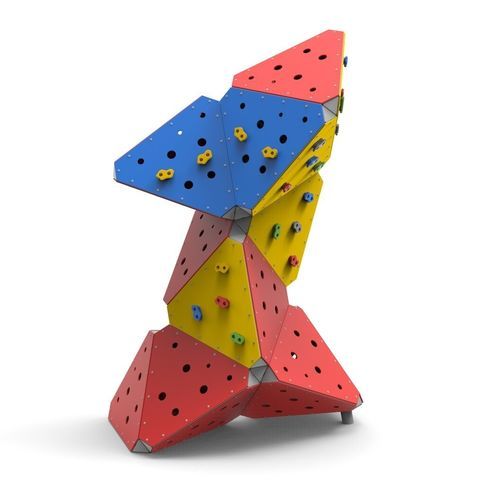 Roccia da arrampicata per parco giochi - TETRA 5  - Free Kids s.c. - da esterno