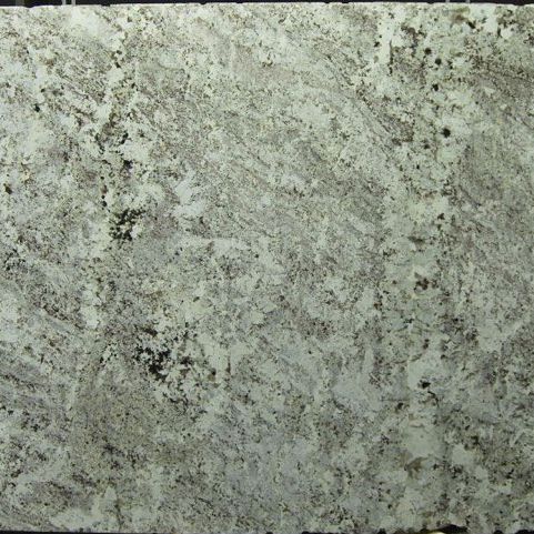 Lastra in pietra in granito - ALASKA WHITE - WALL GRANITE SERVICE SRL - per pavimento / spazzolata / verde