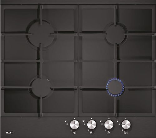 Piano cottura in vetroceramica - OLYMPOS B : 301 HEG6044 * P2  - ICF Kitchen Appliances - a gas / 4 fuochi / da incasso