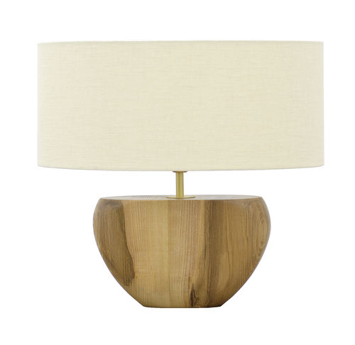Lampada da tavolo - SHELL - Paulo Antunes - in tessuto / in frassino / in marmo
