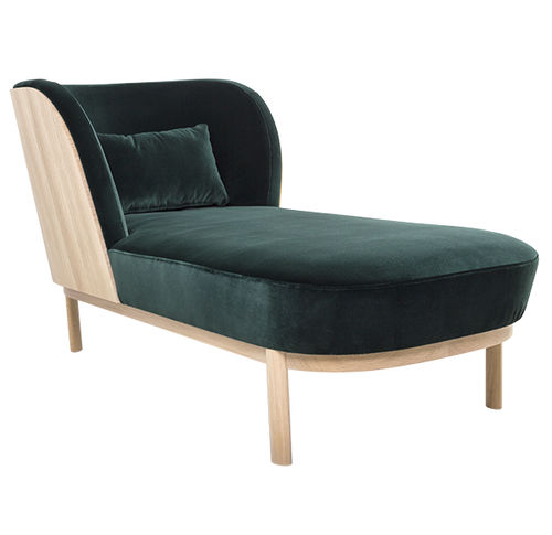 Dormeuse classica - SERENE - Paulo Antunes - in velluto / in legno
