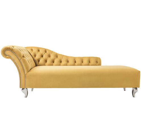Dormeuse chesterfield - BARRICA - Paulo Antunes - in tessuto / in pelle
