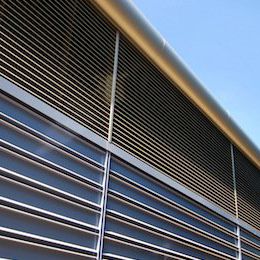 Griglia di ventilazione in metallo - Q-SPL - AFS International B.V. - lineare / per esterni / per facciate