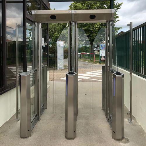 Varco rapido per controllo accesso - PASO-Evo - OLLAGNIER SCA - di sicurezza / in acciaio inossidabile / in acciaio