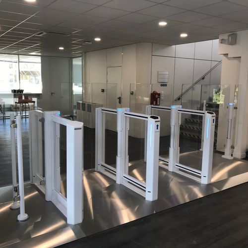 Varco rapido per controllo accesso - PASO-Evo - OLLAGNIER SCA - di sicurezza / in vetro temprato / antifrode