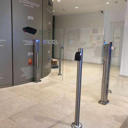 Cancelletto in vetro - PASO-Evo - OLLAGNIER SCA - in acciaio inossidabile