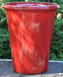 Vaso da giardino in terracotta - COQUELICOT : BAOBAB - Les Poteries d'Albi - rotondo