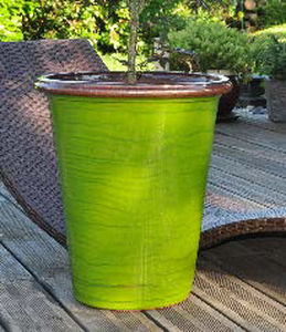 Vaso da giardino in terracotta - BOIS & NATURE : BAOBAB - Les Poteries d'Albi - rotondo