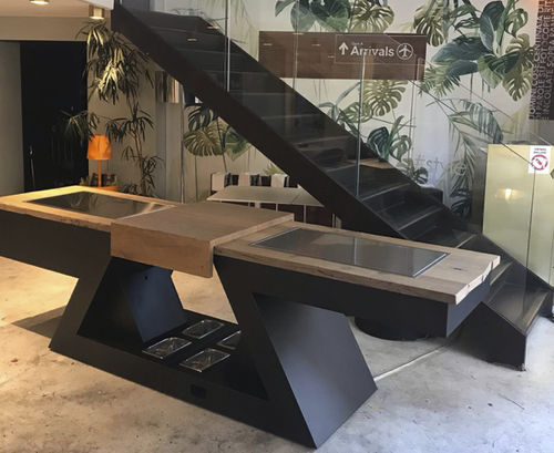 Mobile per piano cottura per giardino - Customized solution  - ZEDEXPERIENCE - installazione libera