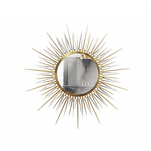 Specchio a muro - EXPLOSION  - Maison Valentina - contract / design originale / in ottone