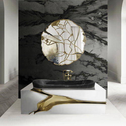 Specchio a muro - GLANCE  - Maison Valentina - contract / design originale / rotondo