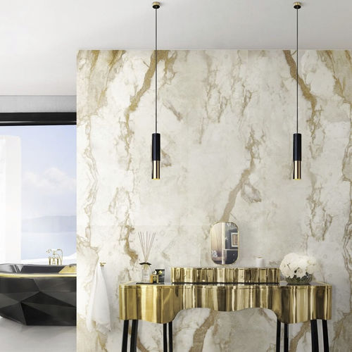 Lampada a sospensione - IKE - Maison Valentina - in alluminio / in ottone / design scandinavo