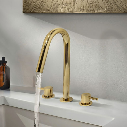 Miscelatore doppio comando per lavabo - ORIGIN - Maison Valentina - da appoggio / di ottone / da bagno