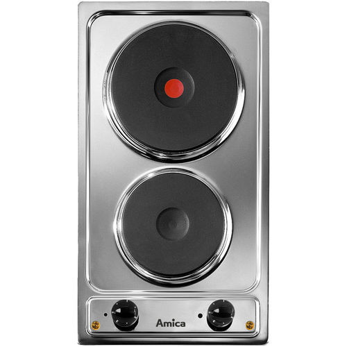 Piano cottura elettrico - PEA2.6SR - Amica - 2 fuochi / da incasso / con manopole