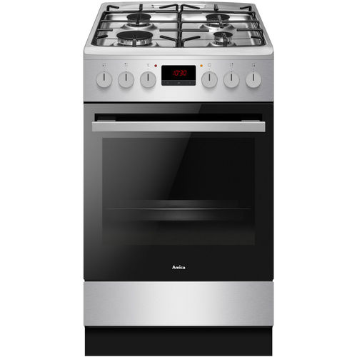Blocco cottura a gas - 522GE3.33ZpTaF(Xx) - Amica - elettrico / 4 fuochi / 1 forno