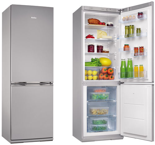 Frigorifero combinato a 2 porte - FK328.4FX - Amica - per uso residenziale / a posa libera / con congelatore basso