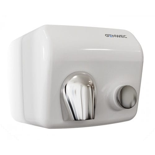 Asciugamani elettrico a pulsante - GW01 26 03 00 - genwec - manuale / da parete / in acciaio inossidabile